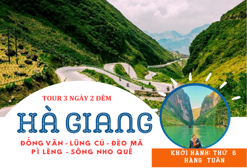 TOUR HÀ GIANG 3N2D: LŨNG CÚ – MÃ PÌ LÈNG –  SÔNG NHO QUẾ